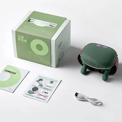 Finger-Press Heat Massager